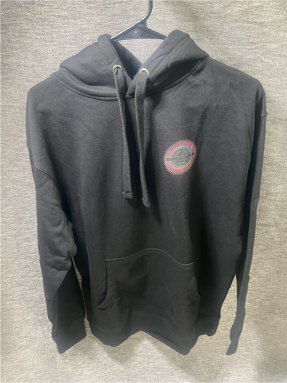 Dorozhka Time West Hollywood Black Graphic Hoodie